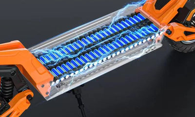 the battery of JGH X5 Ultra scooter