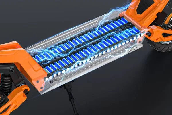 the battery of JGH X5 Ultra scooter