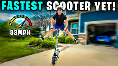 Fastest Scooter I’ve Tested?! 🚀 JGH X3 Review – 33MPH & 50 Mile Range!